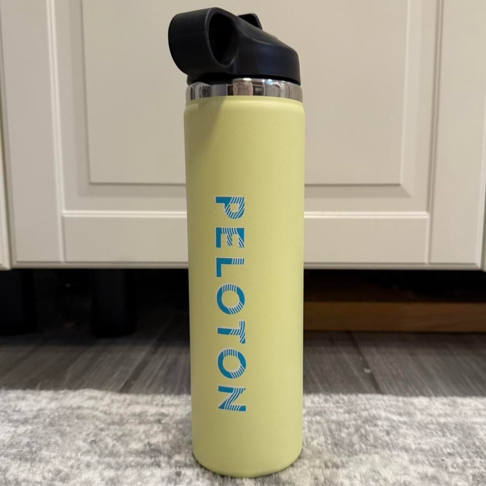 Peloton Hydroflask Yellow Water Bottle
